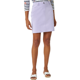 Short Skirts Roman Straight Stretch Skirt - Lilac