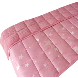 Fabrics Kid's Room Dreamscene Kids Star Teddy Fleece Weighted Blanket 39.4x59.1"