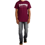 Clothing Thrasher Magazine Skate Mag T-shirt - Maroon