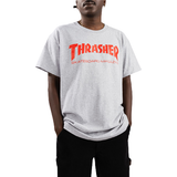 Thrasher Magazine Skate Mag T-shirt - Gray Mottled