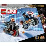 Cities - Lego City Lego Marvel Black Widow & Captain America Motorcycles 76260