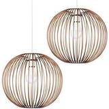 Copper Pendant Lamps MiniSun Retro Style Globe Pendant Lamp