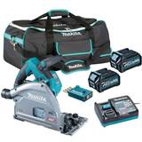 Makita plunge saw Makita SP001GD202 40Vmax XGT Brushless 165mm Plunge Saw With 2x 2.5Ah Batteries