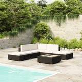 VidaXL Garden Dining Chairs Garden & Outdoor Furniture vidaXL 6 Garden Outdoor Lounge Set