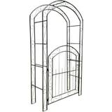 Selections Metal Windsor Garden Arch with Gate