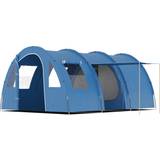 OutSunny Camping & Outdoor OutSunny 5-6 Man Camping Tent with Two Room & Carry Bag
