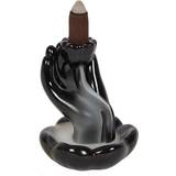 Aroma Therapy Something Different Hand & Lotus Flower Backflow Incense Burner