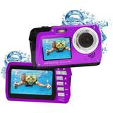 Easypix Digital Cameras Easypix Aquapix W3048-I Edge violet Digital camera 48 MP Violet Underwater camera, Front display
