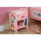 Pink Piggy Banks Kid's Room Disney Minnie Mouse Bedside Table Pink