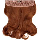 Lullabellz Thick Curly Clip In Hair Extensions 16 inch Copper Red
