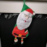 Green Stockings Samuel Alexander 16" Plush Christmas Present Santa Stocking