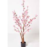 Steel Decorative Items Homescapes Blossom Tree with Silk Flowers Artificial Plant