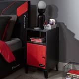 Red Storage Cabinets X Rocker Mesh-Tek Single Cube Storage Cabinet
