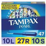 Tampax Toiletries Tampax Pearl Tampons 47-pack