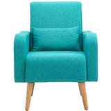 Turquoise Furniture Homcom Nordic Leisure Lounge Armchair 93cm