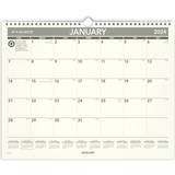 At-A-Glance 2024 Recycled Monthly Wall Calendar