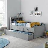 Bedmaster With Trundle Venus Grey Guest With