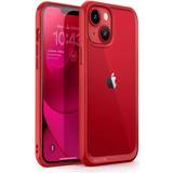 Supcase Iphone 14 smudge-proof thin compatible skin red
