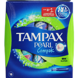 Tampons Tampax Pearl Compak Super 18-pack