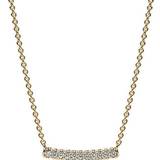 Pandora Necklaces Pandora Timeless Single Row Bar Collier Necklace - Gold/Transparent