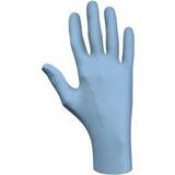 Showa Disposable Gloves Showa 7500PF Biodegradable Powder-Free Disposable Nitrile Safety Glove, 4-mil, Blue