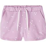12-18M - Shorts Trousers Name It Kid's Printed Henny Shorts - Smoky Grape (13213340)
