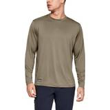 Under Armour Sportswear Garment Shirts Under Armour 1248196 men's tan tactical tech long sleeve shirt