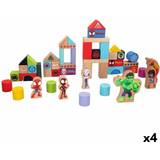 Construction Kits Playset Spidey Amazing Friends 8 x 9,5 x 1,5 cm 50 Delar 4 antal