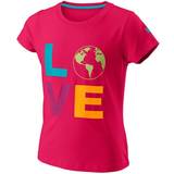 Multicoloured T-shirts Wilson Love Earth Tech T-Shirt Love Potion/L