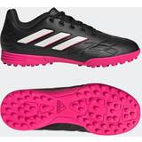 Pink - Women Football Shoes adidas Copa Pure.3 Turf støvler Core Black Zero Metalic Team Shock Pink