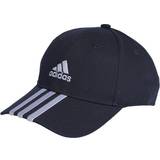 Adidas Headgear adidas Baseball 3-Stripes Cotton Twill Baseball Cap - Legend Ink/White