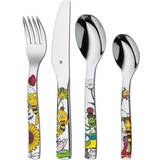 WMF Baby Care WMF Children's Cutlery Set 4-Piece Maya the Bee Cromargan 18/10 Stainless Steel Polished Suitable from 3 Years