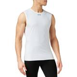 Gore Underwear Gore WEAR Men's Windstopper Base Layer Sleeveless Shirt, Light Grey/White