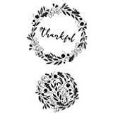 DIY on sale Sizzix Clear Stamps By Olivia Rose-Autumn Wreath -665973