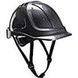 Grey Safety Helmets Portwest PC55GRR Premium Endurance Carbon Look Arbeitsschutzhelm EN 397 Helm für Führungskräfte, Architekten, Bauleiter, Ingenieure, Grau