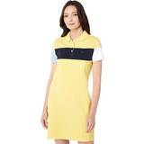 Tommy Hilfiger Women's Short-Sleeve Colorblocked Polo Dress Snapdrgn Snapdrgn