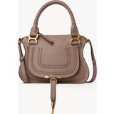 Chloé Womens Woodrose Marcie Small Leather Shoulder bag