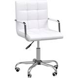 Vinsetto Mid Back PU Desk Office Chair 99cm