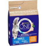 Purina ONE Cats - Dry Food Pets Purina ONE Senior 11+ Chicken & Whole Grains Dry Cat Food Economy Pack:
