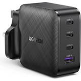 Adapter iphone Ugreen charger 65w gan fast quick 4-port usb c wall power adapter plug only