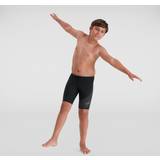 Grey Swim Shorts Children's Clothing Speedo Boys Medley Logo Jammer Black/Ardesia