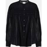 XXS Blouses Black Plalia Shirt