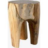 Nordal Wooden Seating Stool 41cm