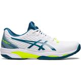 Men - Turquoise Shoes Asics Solution Speed Ff All Court Shoes White Man