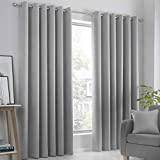 Grey Curtains Fusion Strata 117x183cm