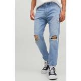 Jack & Jones Jjifrank Jjoriginal Cropped Mf 083 Sn Wide Fit Jeans