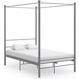 140cm - Double Beds Bed Frames vidaXL Canopy 201cm 140x200cm