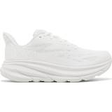 White - Women Running Shoes Hoka Clifton 9 W - White