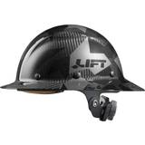 Brown Protective Gear LIFT Safety DAX Carbon Fiber Full Brim Safety Hat