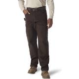 Wrangler Men Trousers Wrangler Riggs Workwear mens work utility pants, Dark Brown, 46W x 32L
